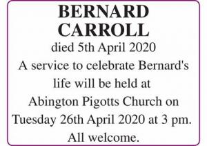 BERNARD CARROLL