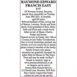 RAYMOND EASY