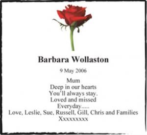 Barbara Wollaston