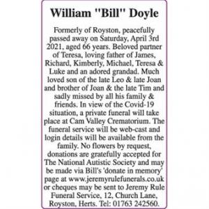 William “Bill” Doyle