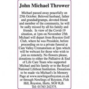 John Michael Thrower