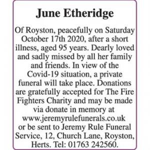 June Etheridge