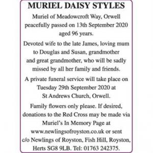 MURIEL DAISY STYLES