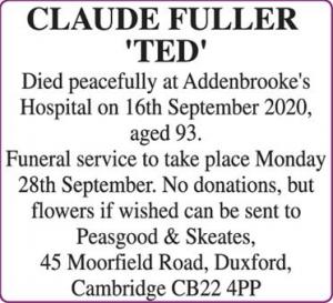 CLAUDE FULLER
TED