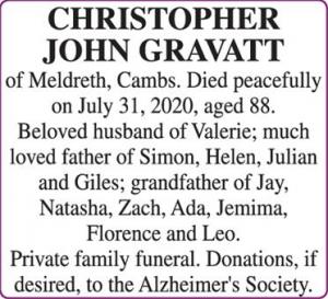 CHRISTOPHER JOHN GRAVATT