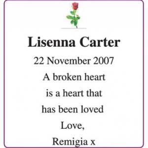 Lisenna Carter