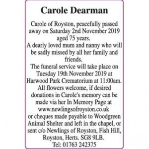 Carole Dearman