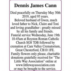 Dennis James Cann