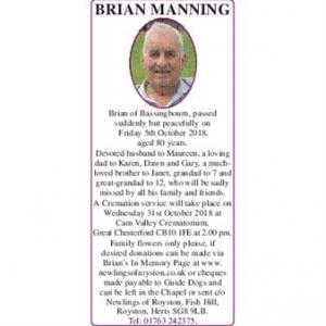 BRIAN MANNING